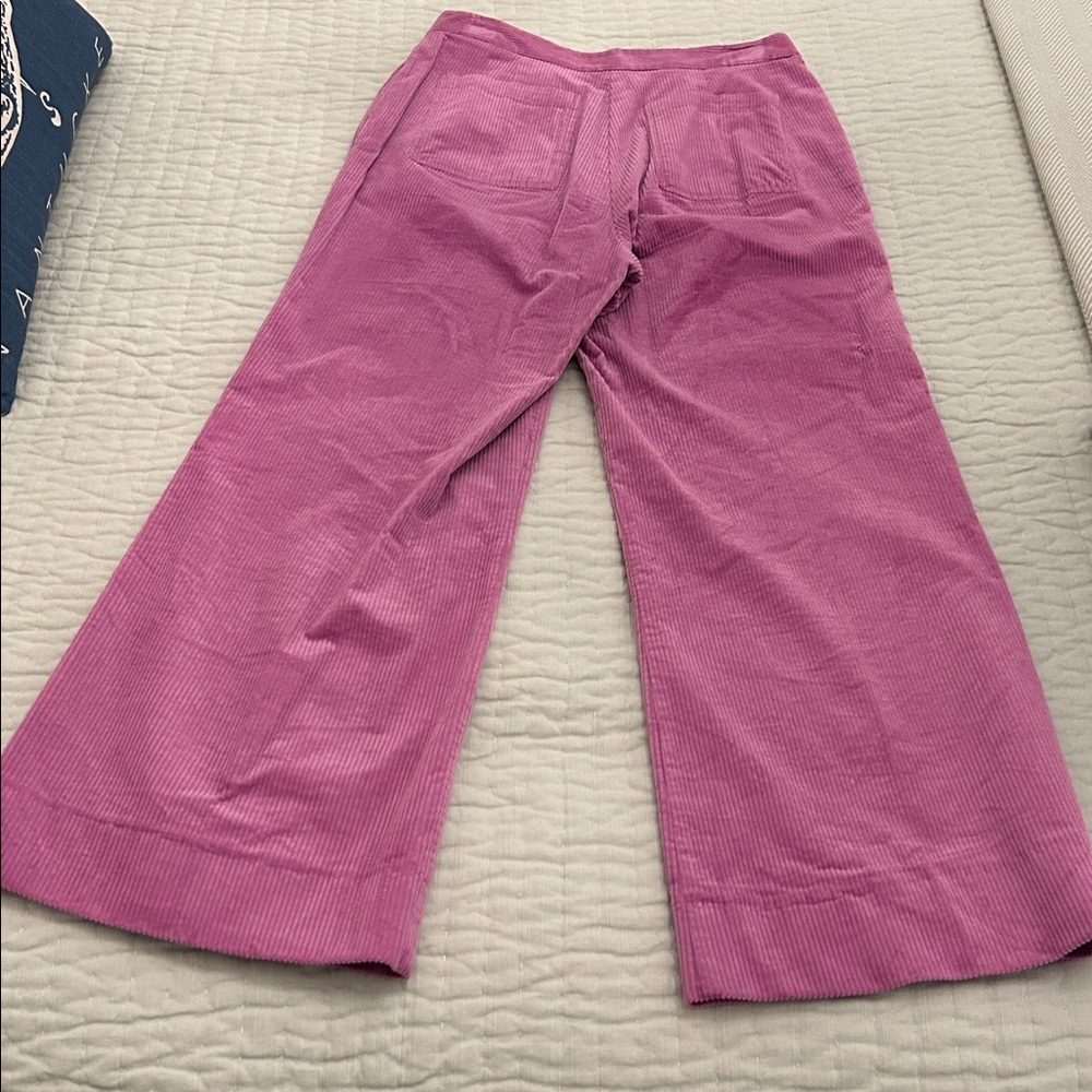 Kate Spade Pink Corduroy Pants - Picture 3 of 4